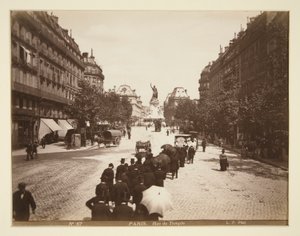 Begravningscortege, Paris av Unknown