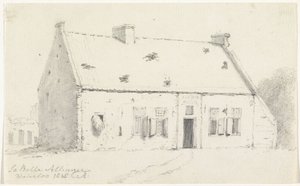 Huis La Belle Alliance La Belle Alliance / Waterloo 1815 (titel på objekt) av Unknown
