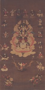 Mandala av Dakini-Ten＜Ḍākiṇī＞ av Unknown