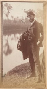 Porträtt av Frederick B. Schell, från albumet [Sydney, Australien] av Unknown