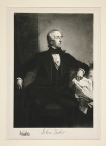 Porträtt av John Tyler av Unknown