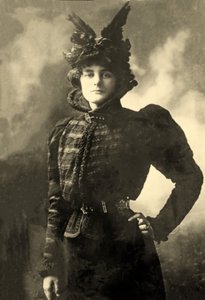 Porträtt av Maude Gonne McBride (1866 - 1953)