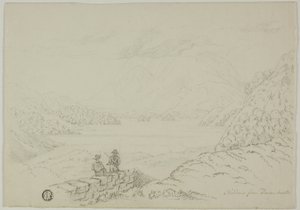 Skiddaw från Derwentwater av Unknown