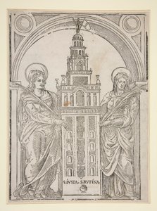 St. Justa och St. Rufina av Unknown