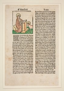 St Luke. Illustration till (Jacobus da Voragine) Golden Legend av Unknown