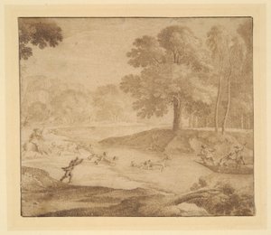 Stag Hunt av Unknown