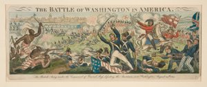 Slaget vid Washington i Amerika av Unknown