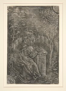 Franciskanen, Pelbartus från Temesvar i en trädgård av Unknown