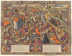 Berättelsen om Jeremia: Baruk skriver en bok under Jeremia, kaldéerna belägrar Jerusalem, Jeremia läggs i ett dike (Jeremia 36-38) av Unknown