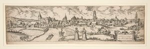 Utan titel (Schloss Lienhart, etc. LAUGENs stadsbild) av Unknown