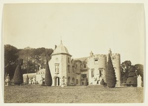 Utan titel (The Corner House, byggt av Norman Shaw, sidovy) av Unknown