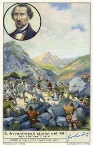 1848 Italienska revolutionen av Unknown artist