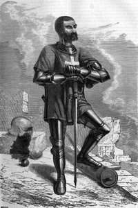 En riddare från staden Rhodos (Grekland), på 1500-talet. av Unknown artist