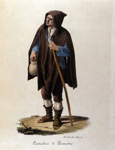 En bonde från Camastra-regionen på Sicilien. av Unknown artist