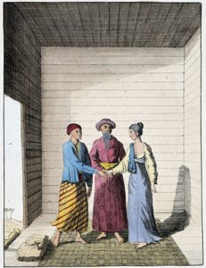Ett bröllop på Sumatra av Unknown artist