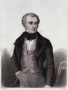 Adolphe Thiers (1797-1877) - gravyr i "Historien om Louis Philippes politiska och privata liv" av Unknown artist