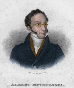 Albert Gottlieb Methfessel (1785-1869) - engelsk kompositör och dirigent av Unknown artist