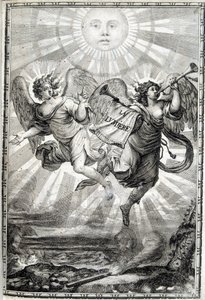 Allegorisk figur av ljuset - Ljuset till Monsignor den framstående kardinal Jules Mazarin (Giulio Raimondo Mazzarino eller Mazarino) (1602-1661) av Unknown artist