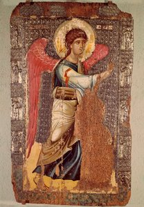 Bebådelsens ängel (ikon från 1200- och 1300-talet) av Unknown artist