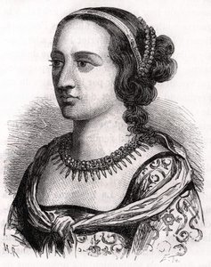 Anne av Frankrike, känd som Lady of Beaujeu (1461 - 1522). av Unknown artist