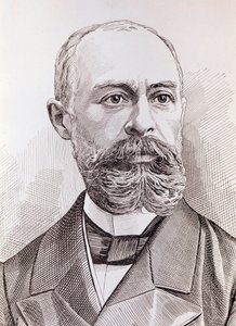 Antoine-Henri Becquerel, fransk fysiker (gravyr) av Unknown artist