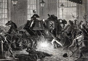 Felice Orsinis attack mot Napoleon III den 01/01/1858 - i "" L