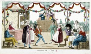 Bal: Sommarbastringue, n.d., sent 1700-tal av Unknown artist