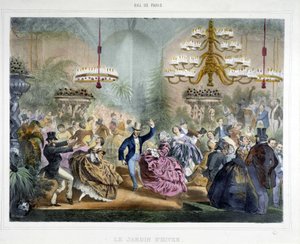Bal i Vinterträdgården av Unknown artist