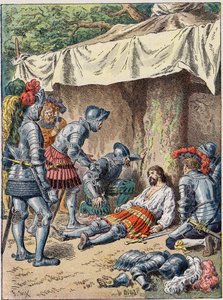 Bayards död 1524. av Unknown artist
