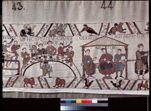 Bayeux gobeläng, känd som Broderi av drottning Mathilde av Unknown artist
