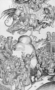 Tro och vidskepelse. I "" Nürnbergkrönikorna"" av Unknown artist