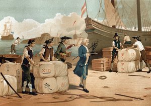 Bernard de Jussieu (1699-1777), fransk botaniker, efter att ha tagit tillbaka cederfoten från England 1734. av Unknown artist
