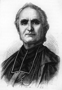 Biskop Félix Dupanloup (1802 - 1878), fransk prelat, biskop av Orléans av Unknown artist