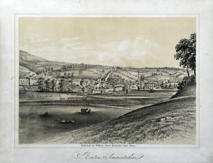 Bruton, Somersetshire av Unknown artist
