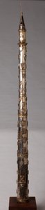 Ljusstake (?), silversmide av Unknown artist