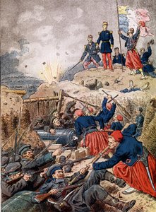 Tillfångatagandet av Malakoff av divisionen av Mac Mahon den 8 september av Unknown artist