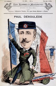 Tecknad av Paul Déleède (1846-1914), fransk författare och politiker. I "Dagens män"". av Unknown artist