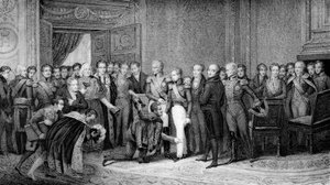 Charles X abdikterar till förmån för Henri d
