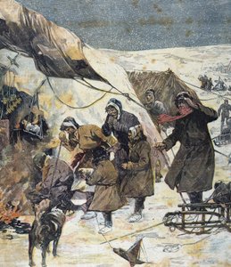 Jul i Groeland år 1903. av Unknown Artist