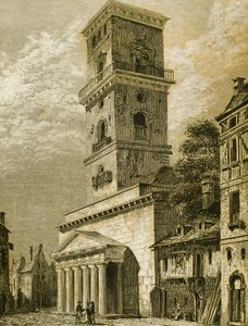 Vår frus kyrka eller katedral av Unknown