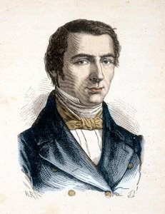 Claude Frederic Bastiat klassisk liberal teoretiker, politisk ekonom - Porträtt av Frederic Bastiat, Economiste (1801 - 1850) - i "" Les Contemporains", n.d. slutet av 1800-talet. av Unknown artist