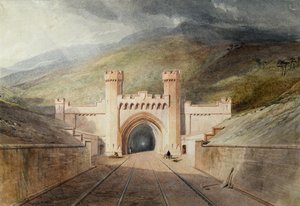 Clayton Tunnel Railway Portal av Unknown artist