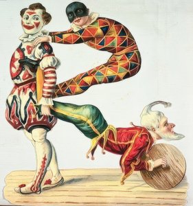 Clowner och harlekiner av Unknown