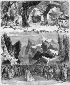 Komisk opera "Robinson Crusoe" av Eugene Cormon (Pierre Etienne Piestre av Unknown artist