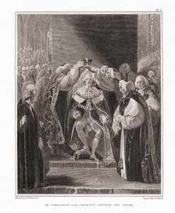 Kröning av kung George III av Storbritannien av Unknown artist