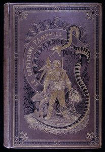 Omslag till boken "" The Captain Pamphile"" av Alexandre Dumas far. av Unknown artist