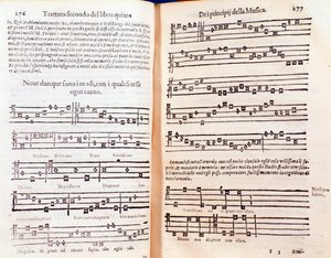 Dubbelsida från The Philosophical Daisy av Gregor Reisch (1600) av Unknown artist