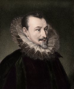 Edmund Spenser c1552/3-1599 - gravyr - 1800-talet av Unknown artist