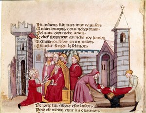 Inresa till Spanien (miniatyr av Unknown artist