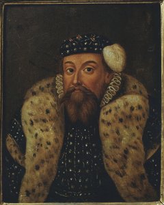 Eric XIV de Suede - Porträtt av kung Erik XIV av Sverige (1533-1577), Anonym . Olja på trä. Mått: 19x15 cm. Nationalmuseum Stockholm av Unknown artist